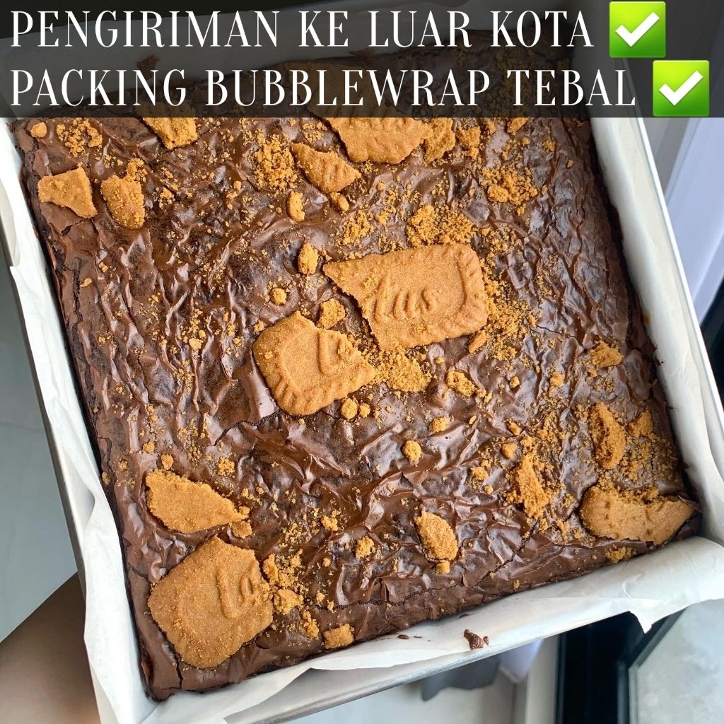 

KukasiCookies | Fudgy Brownies 20x20 Birthday/Hampers/Souvenir