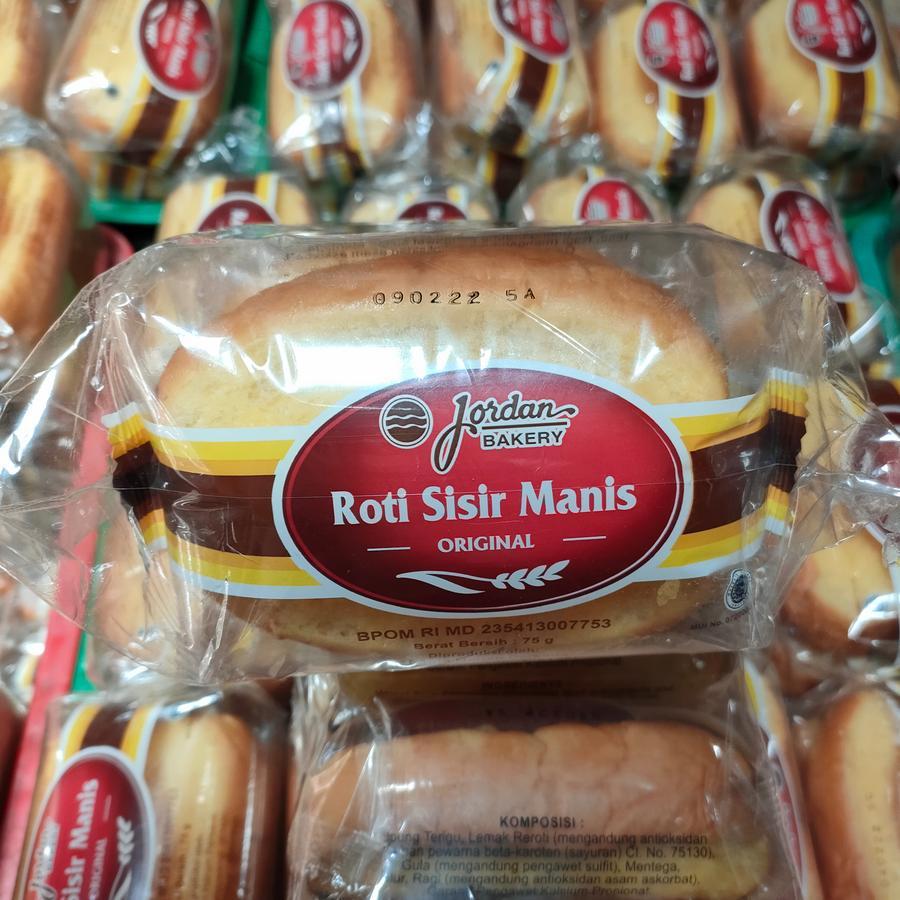 

ROTI SISIR MANIS JORDAN ORIGINAL MENTEGA [ 1 BALL ISI 5PCS ] [ wajib tambahkan kardus packing ]