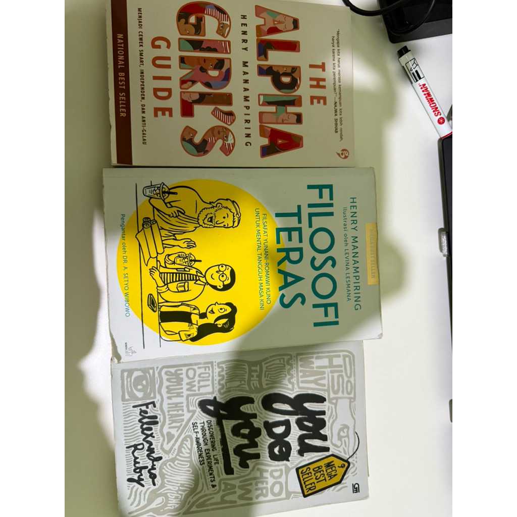 PRELOVED The Alpha Girls, Filosofi Teras, You do you by Fellexandro Ruby