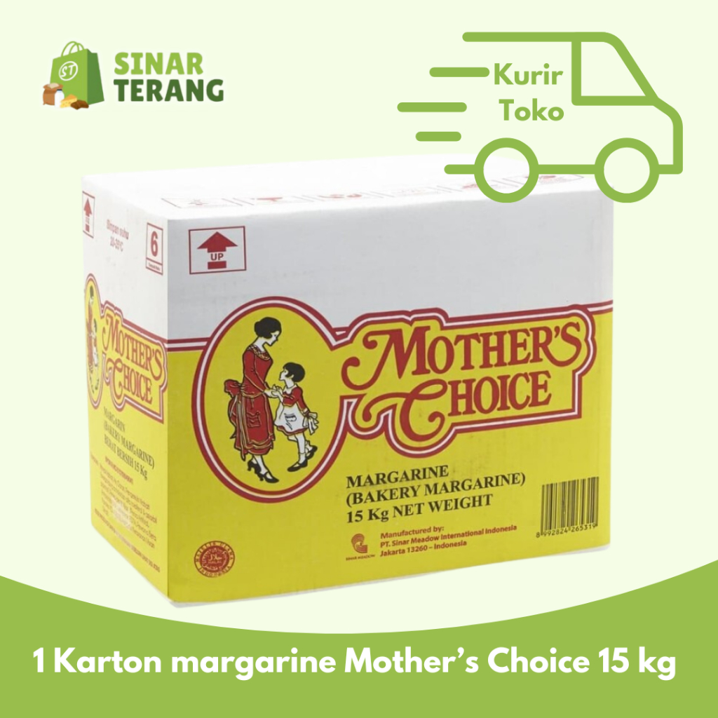

Margarine MOTHER CHOICE / Mentega MOTHERCHOICE 15 KG Cargo / JNE / JnT