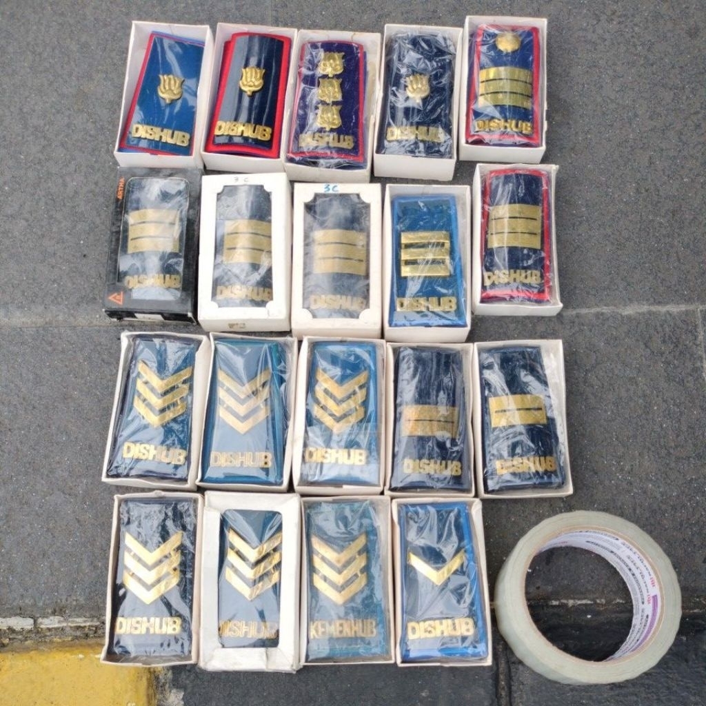 tanda pangkat dishub/pangkat braso dishub