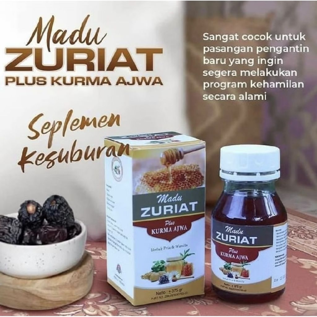 

madu zuriat plus ajwa