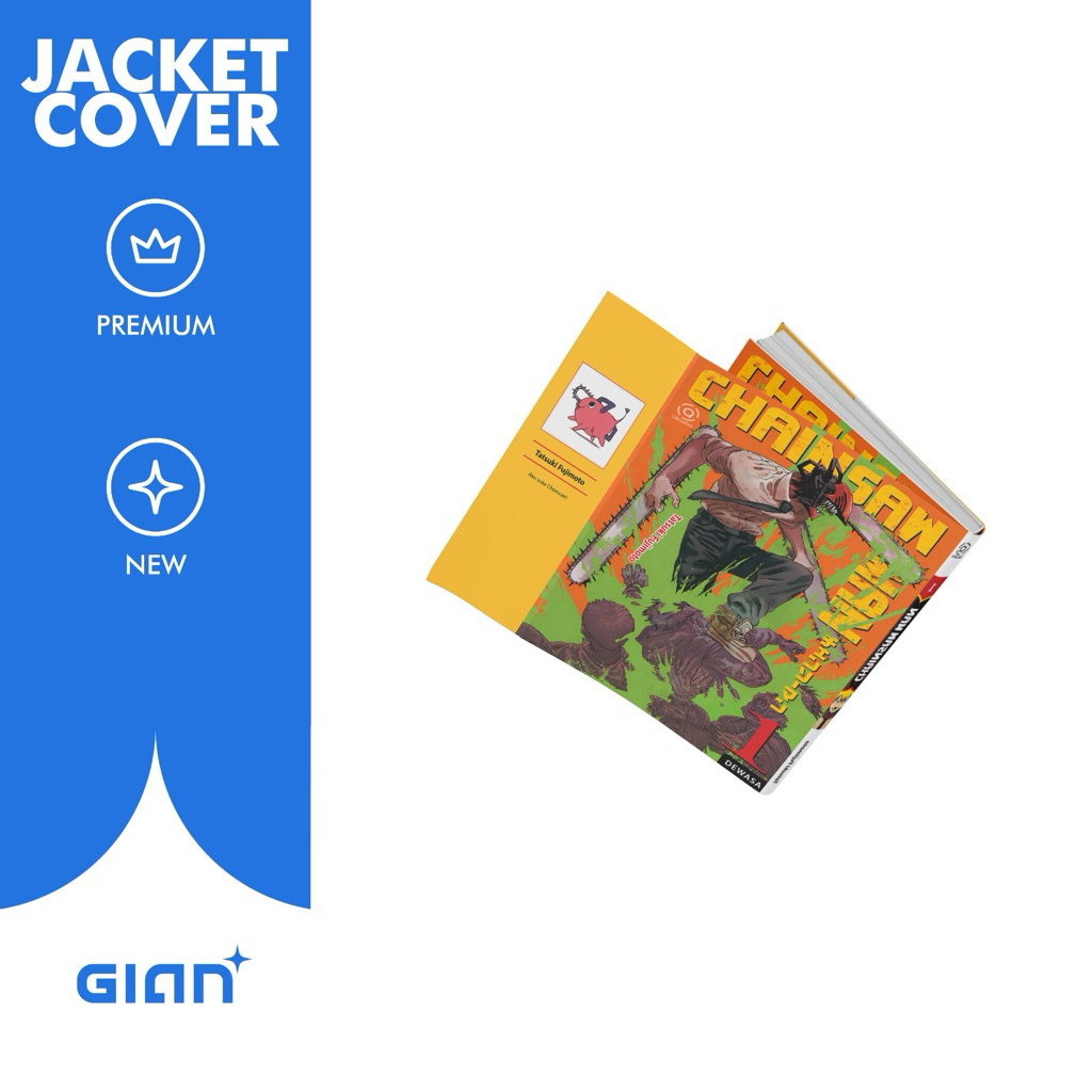 Jaket Buku Chainsaw Man Vol 1-11