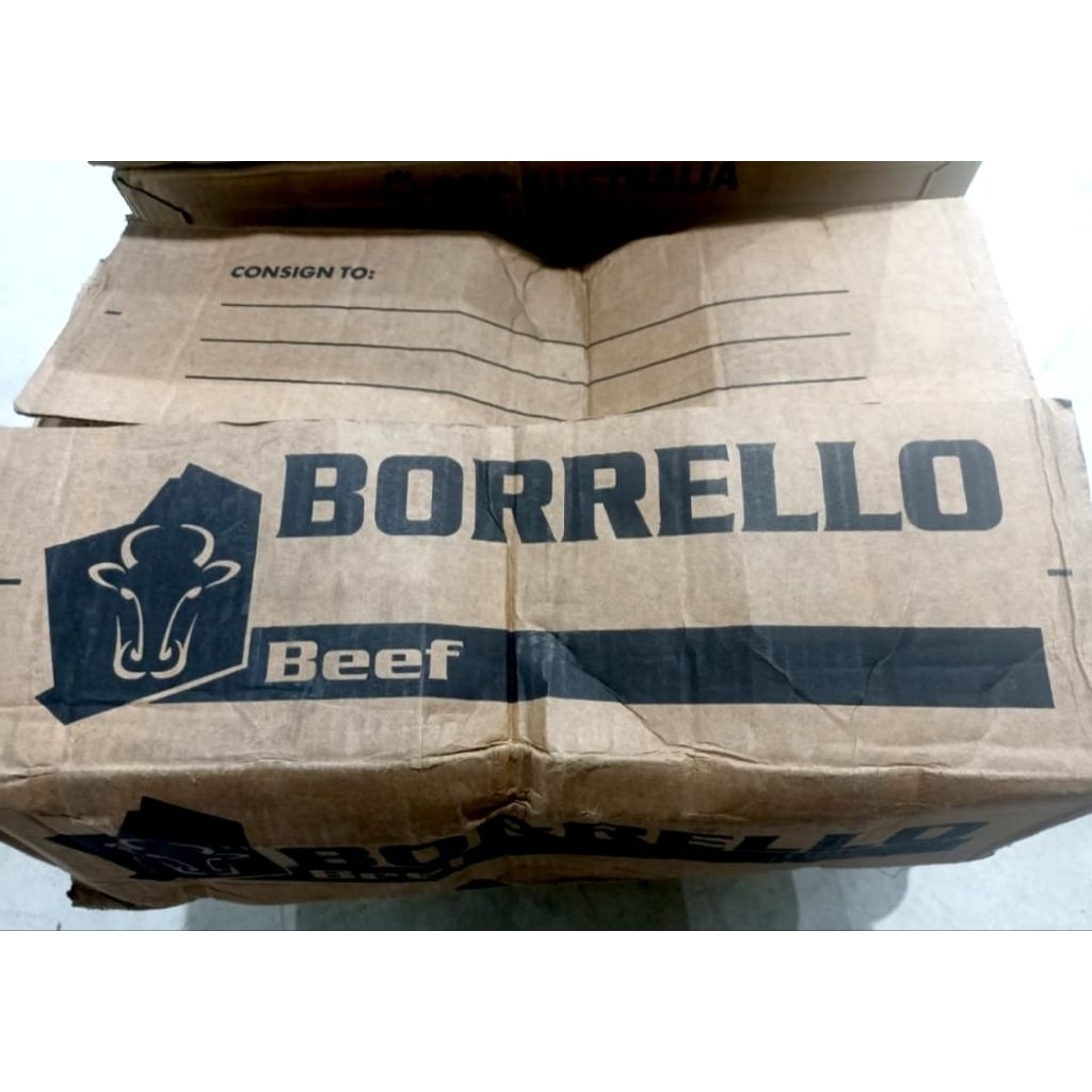 

Aus Brisket NE A IW Borrello Whole (Utuh) per kg