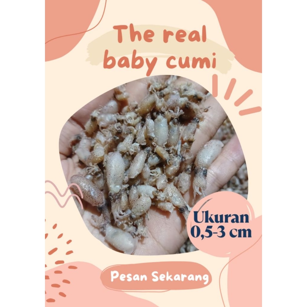 

FISCES,BABY CUMY 500 GRAM,CUMI ASIN MURAH,KERING