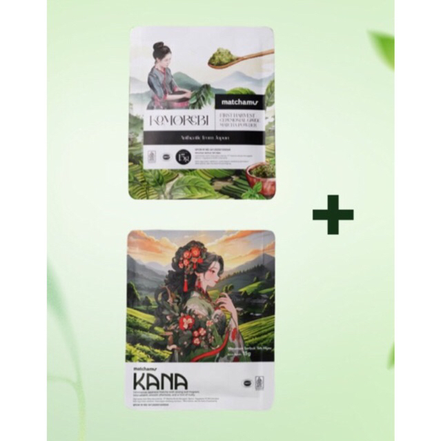 

(PROMO BUNDLING) Matchamu Komorebi 15gr + Kana 15gr
