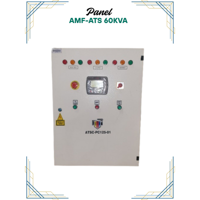 PANEL AMF ATS 60KVA Motorized 100A Socomec Modul 4520 Otomatis PLN Genset