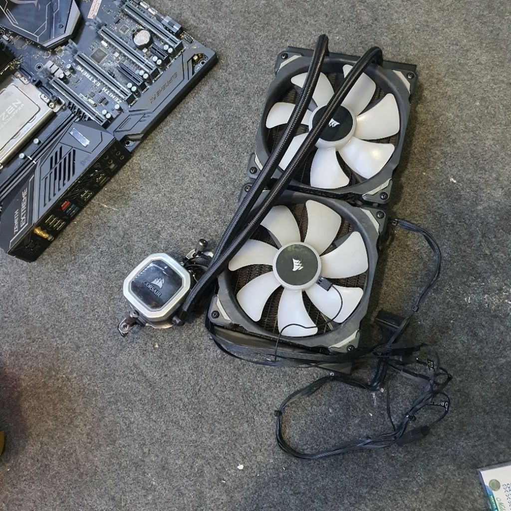 WATERCOOLING CORSAIR 280MM UKURAN KIPAS 14CM