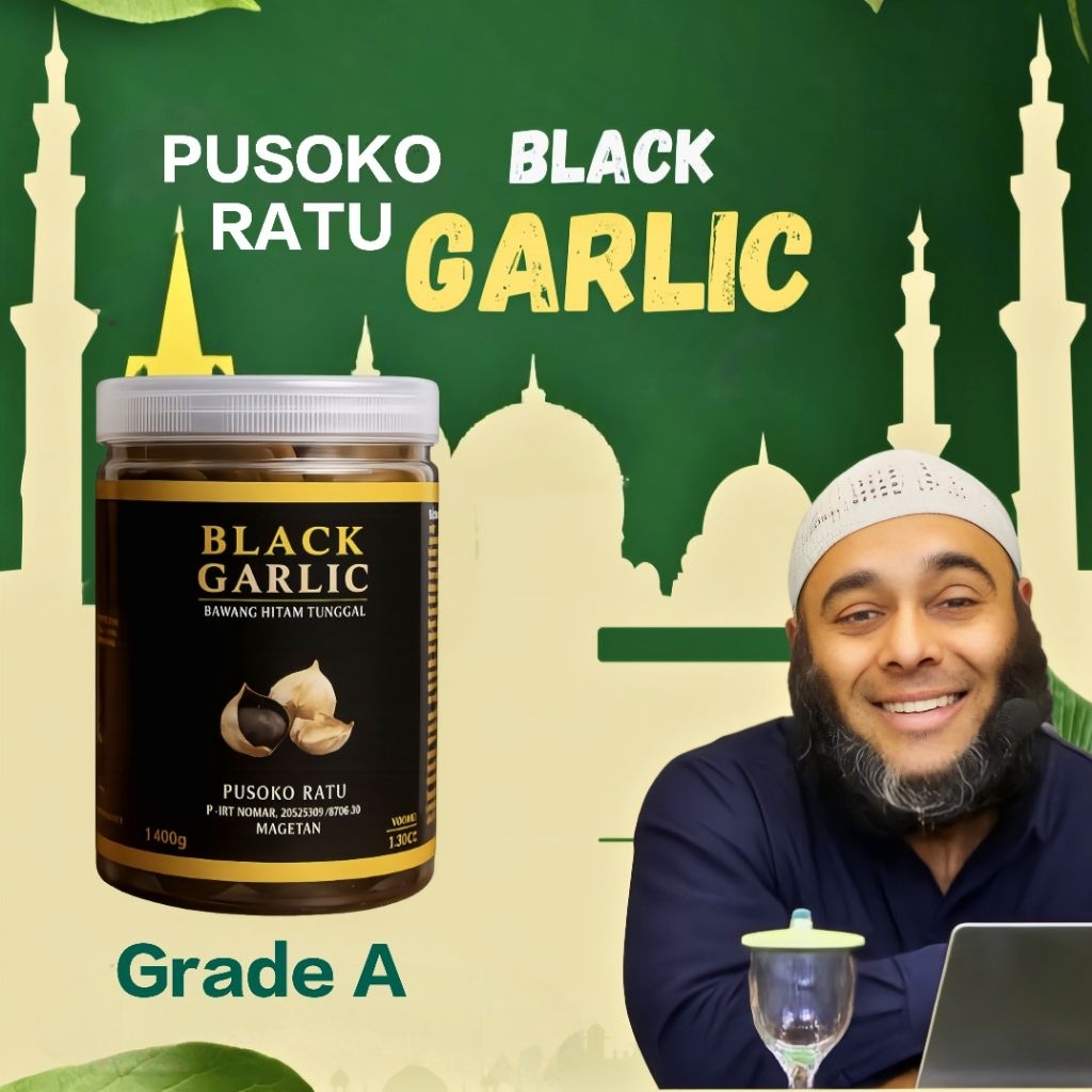 

BLACK GARLIC Bawang hitam tunggal 400 gr