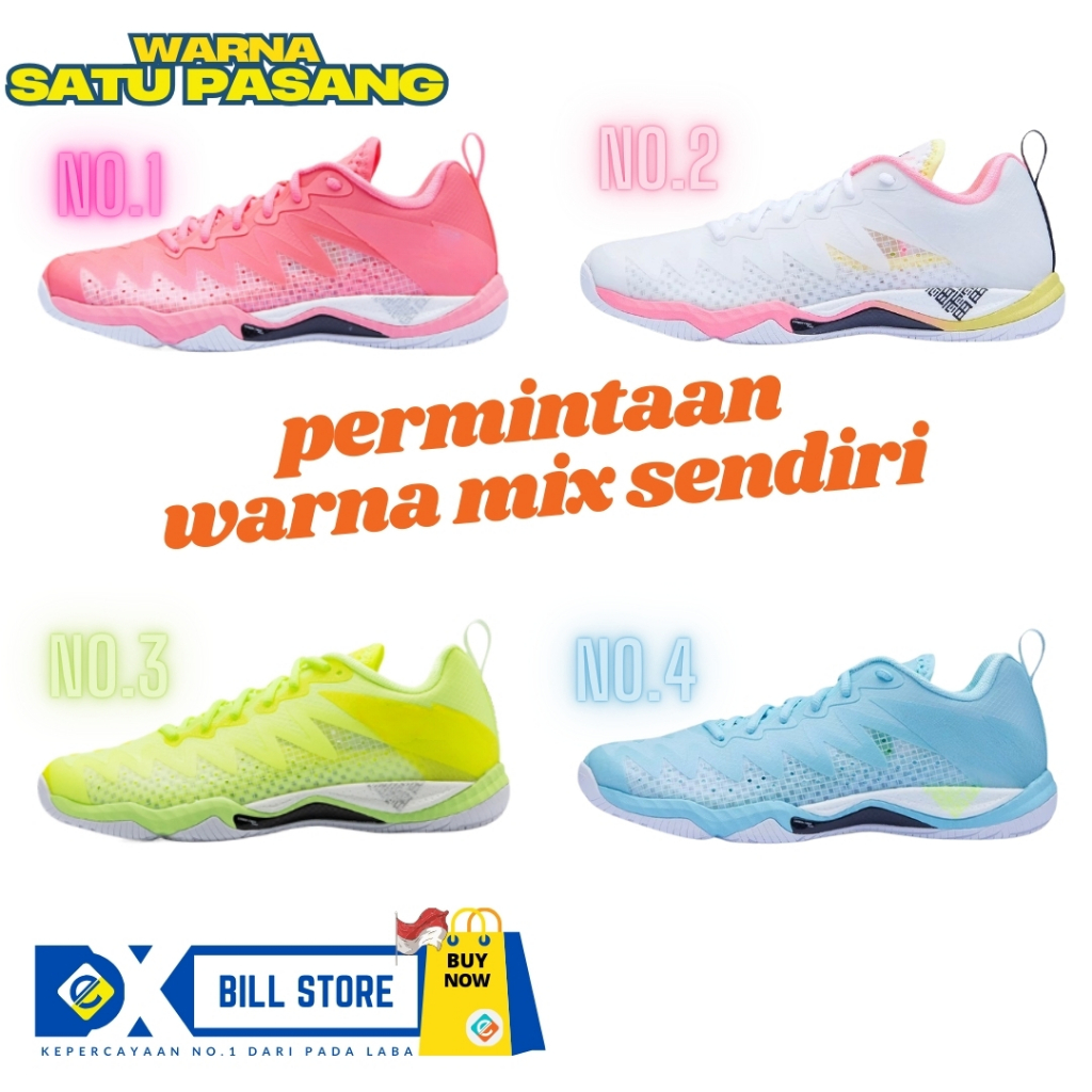 SEPATU BADMINTON LINING Gyrfalcon 5 V HY-05 Unisex / Gyrfalcon V AYAU007 2025