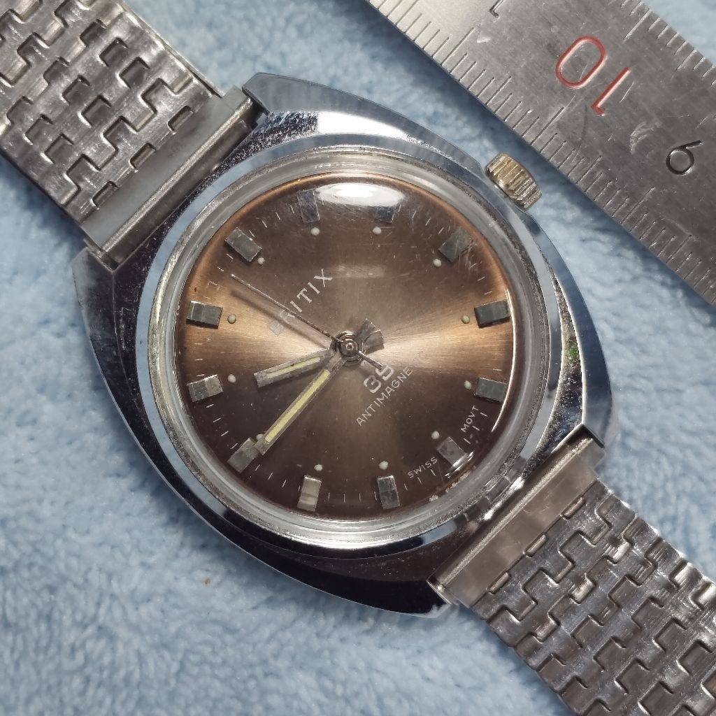 Jam Britix Swiss Made Hand Winding Manual Bekas