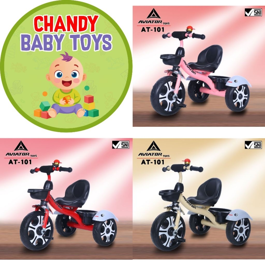 SEPEDA ANAK RODA TIGA AVIATOR AT - 101