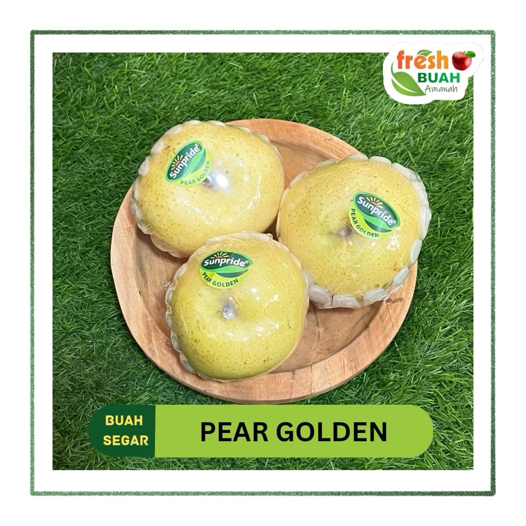 

Buah Pear Golden / Pir Golden