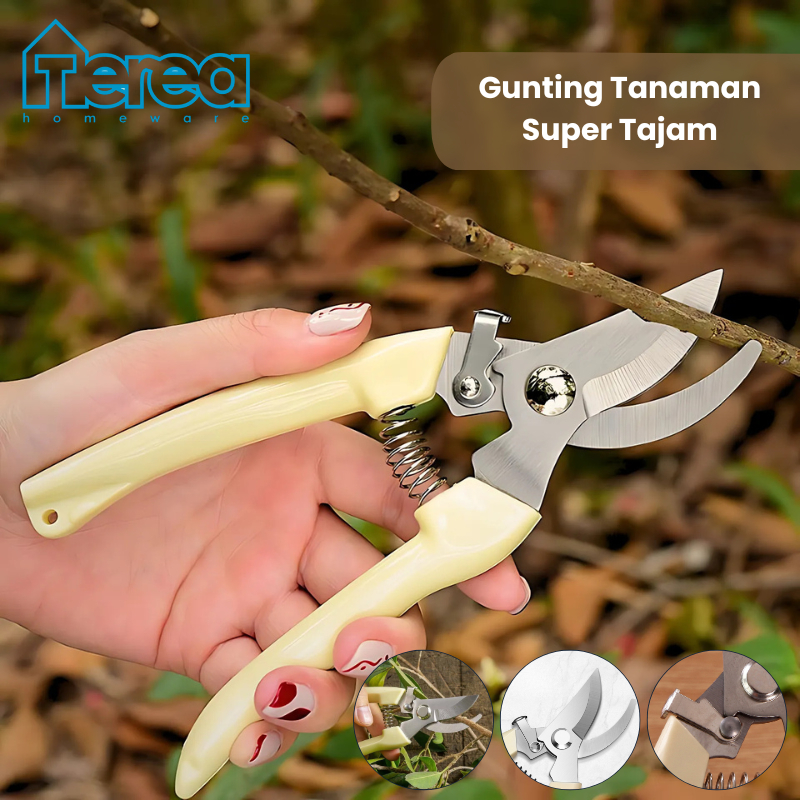 TEREA Gunting Dahan Ranting Pohon Pruning Alat Potongg Dahan Ranting Rating Pohon Gunting Tanaman Ta