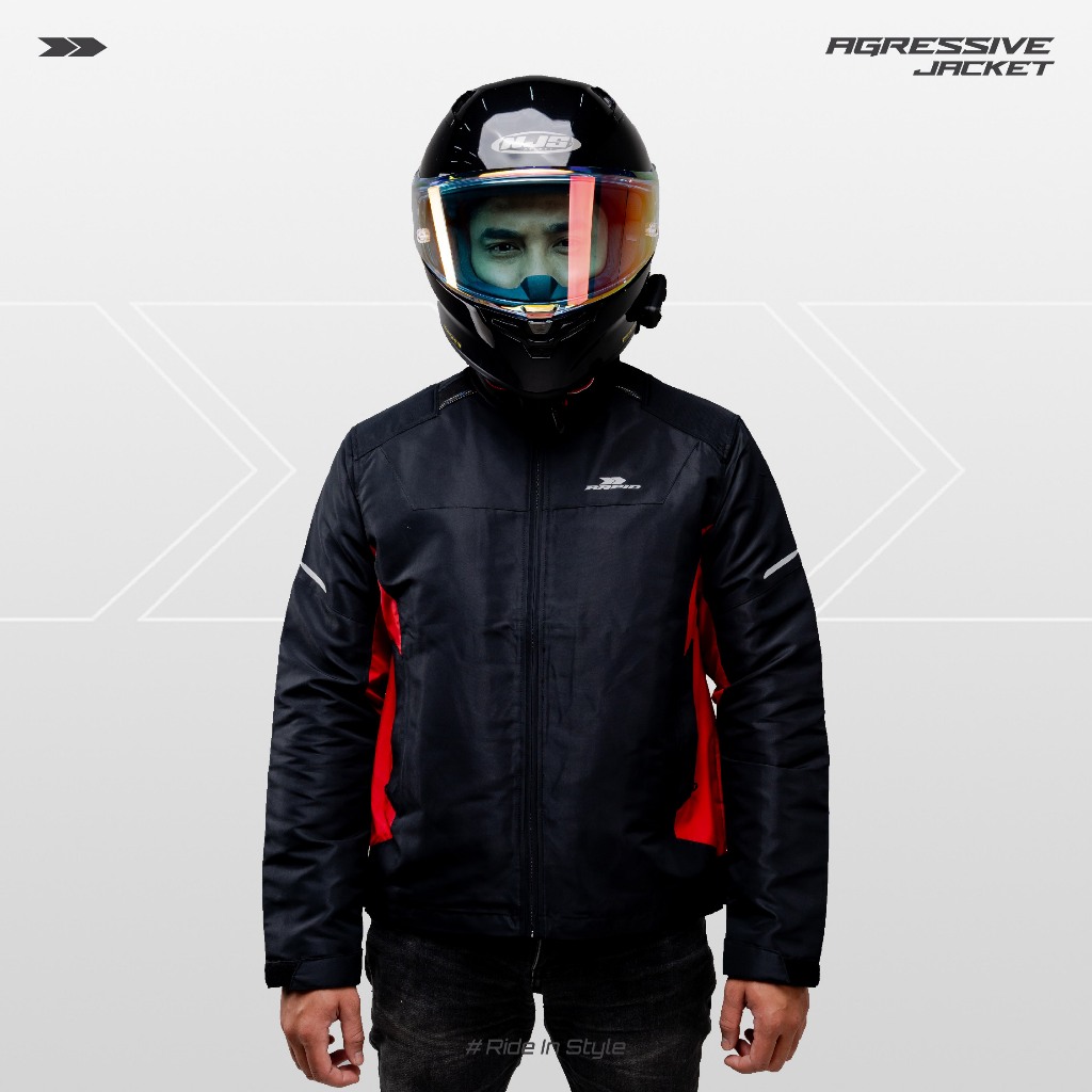 Agressive Jacket - Jaket Motor Touring Pria - Rapid Jacket