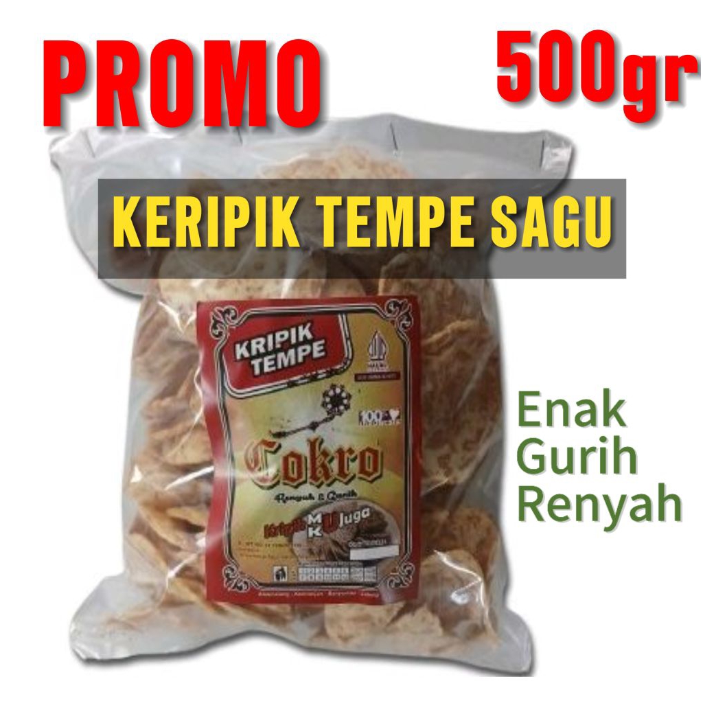 

KERIPIK TEMPE SAGU (500g)