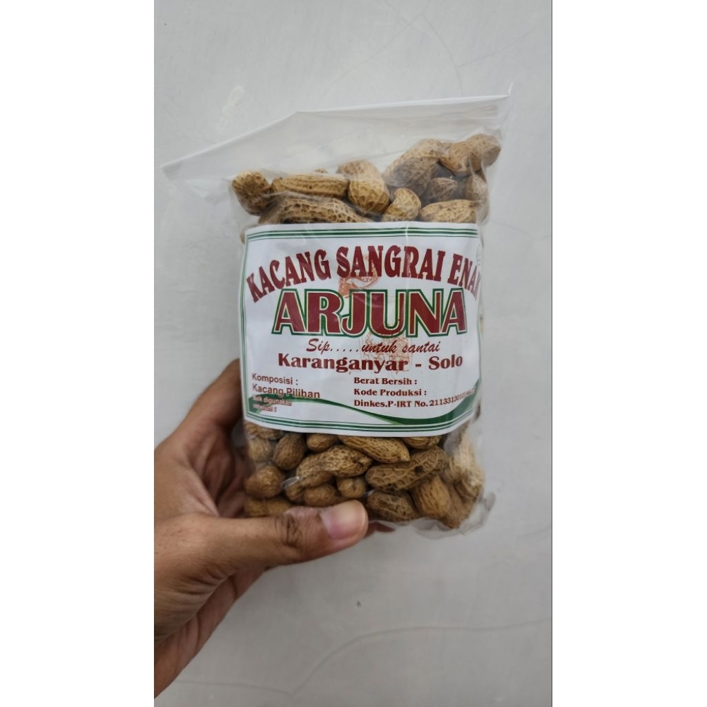 

kacang sangrai siap makan