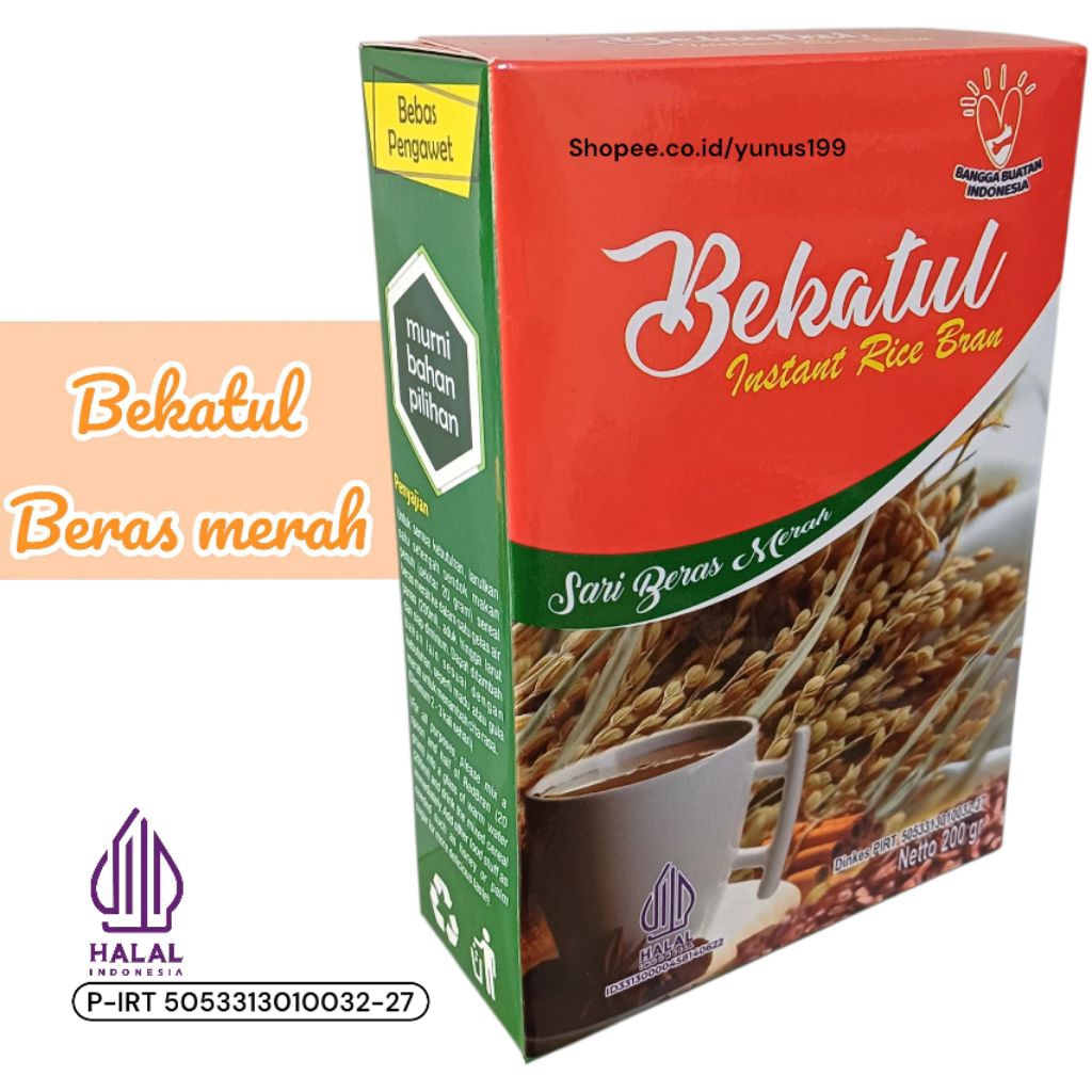 

Bekatul beras merah