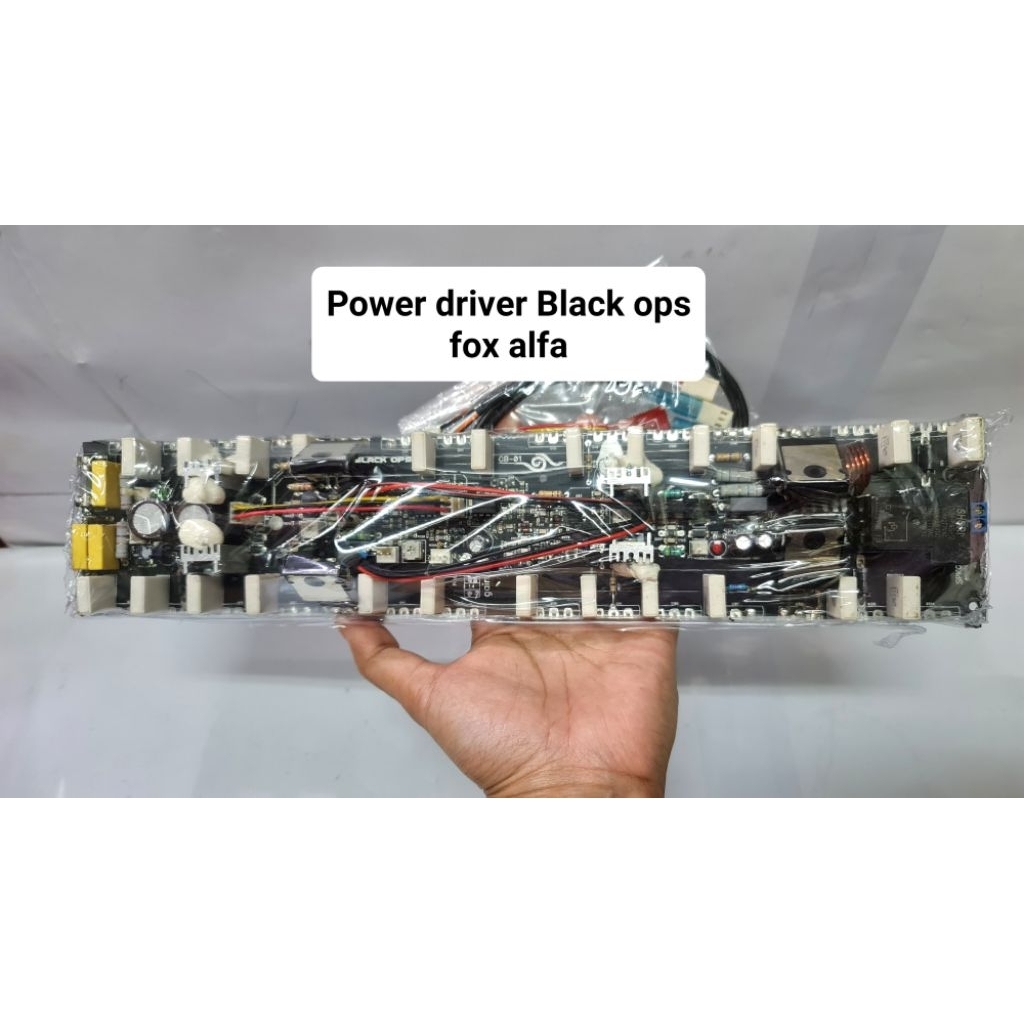 DRIVER POWER BLACK OPS/DRIVER CLASS GB BLACK FOX LEGEND 1 PROFESIONAL Amplifier