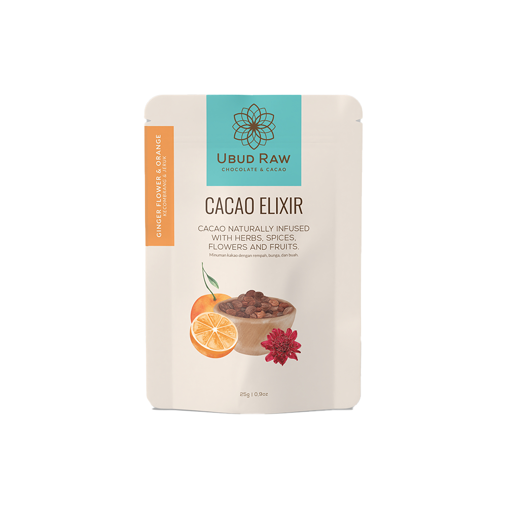 

Cacao Elixir: Wild Orange & Kecombrang