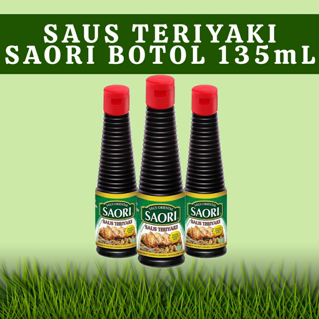 

Saori Saus Teriyaki Botol 135mL