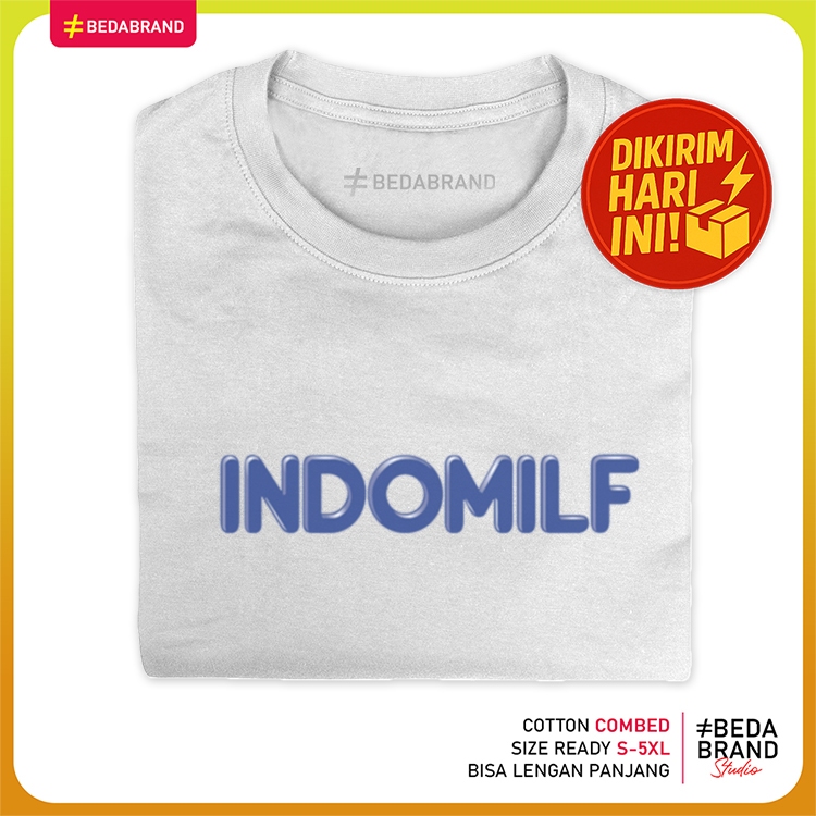 Kaos Plesetan Parodi Logo Brand Unik - Indomilf