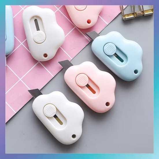 

RST Cutter Mini Pisau Silet Mini Kater Awan Tajam Awet Pocket Mini Knife