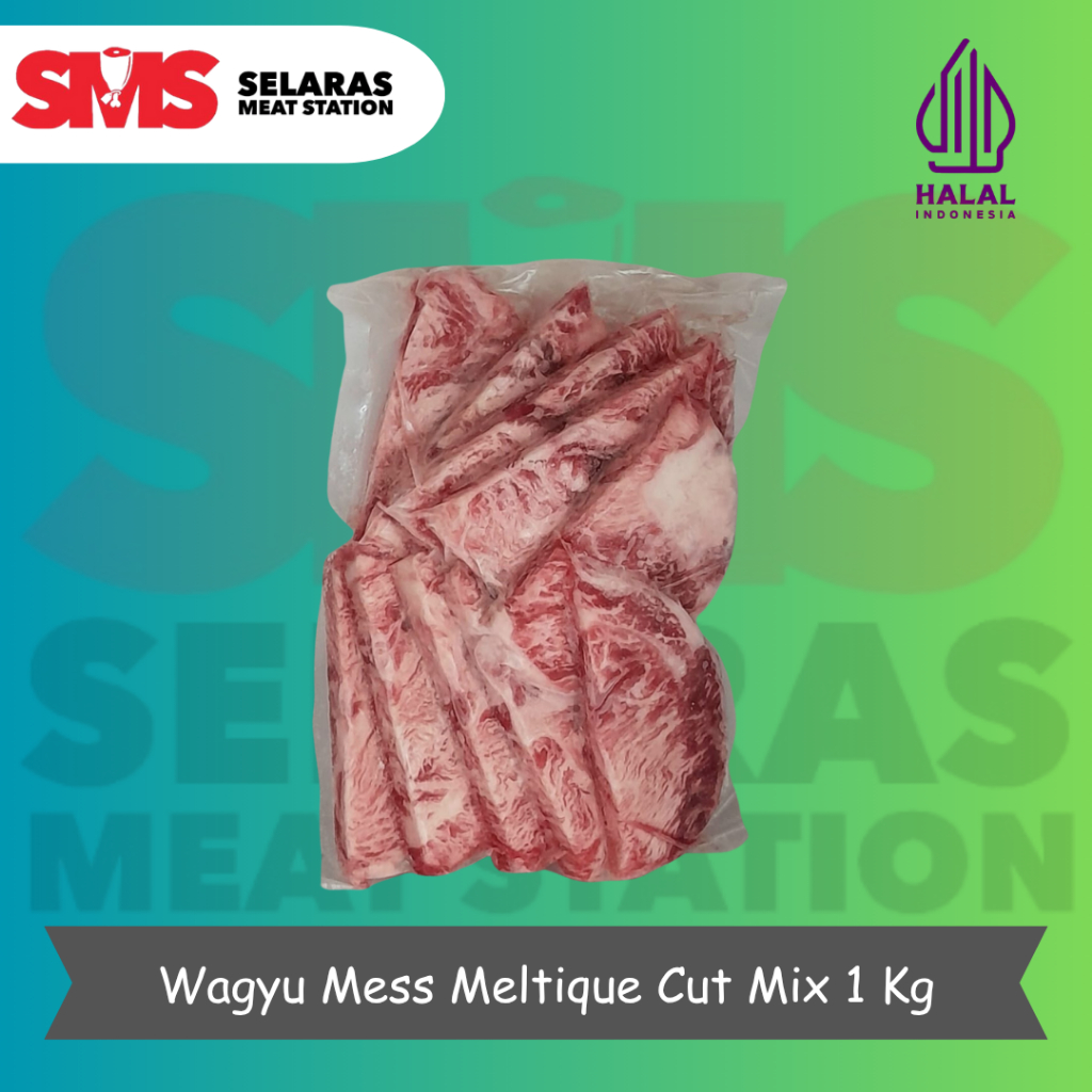 

Wagyu Mess OS Meltique Cut Mix Steak 1kg