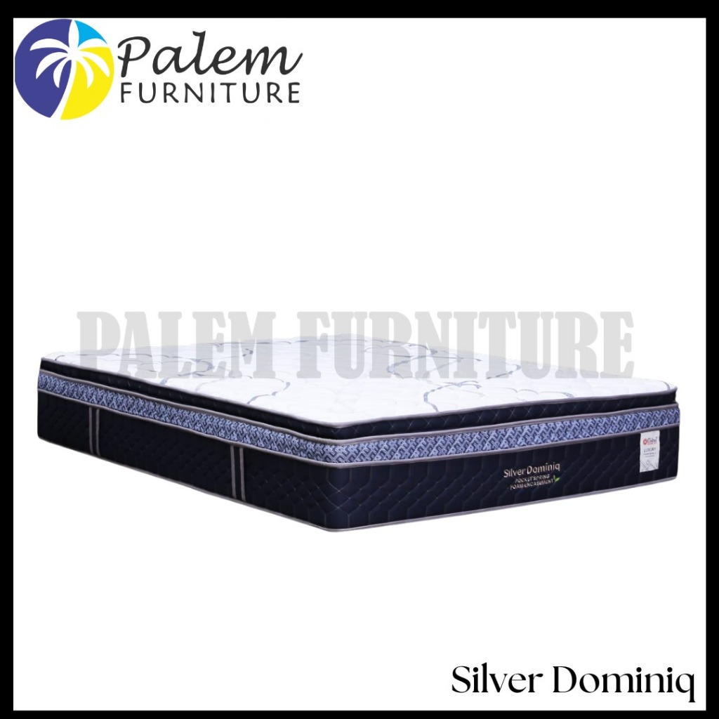 Central Springbed Silver Dominiq Pocket Kasur Matras