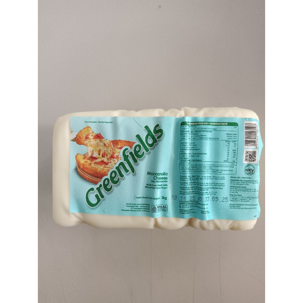 

KEJU MOZARELLA GREENFIELD 1KG