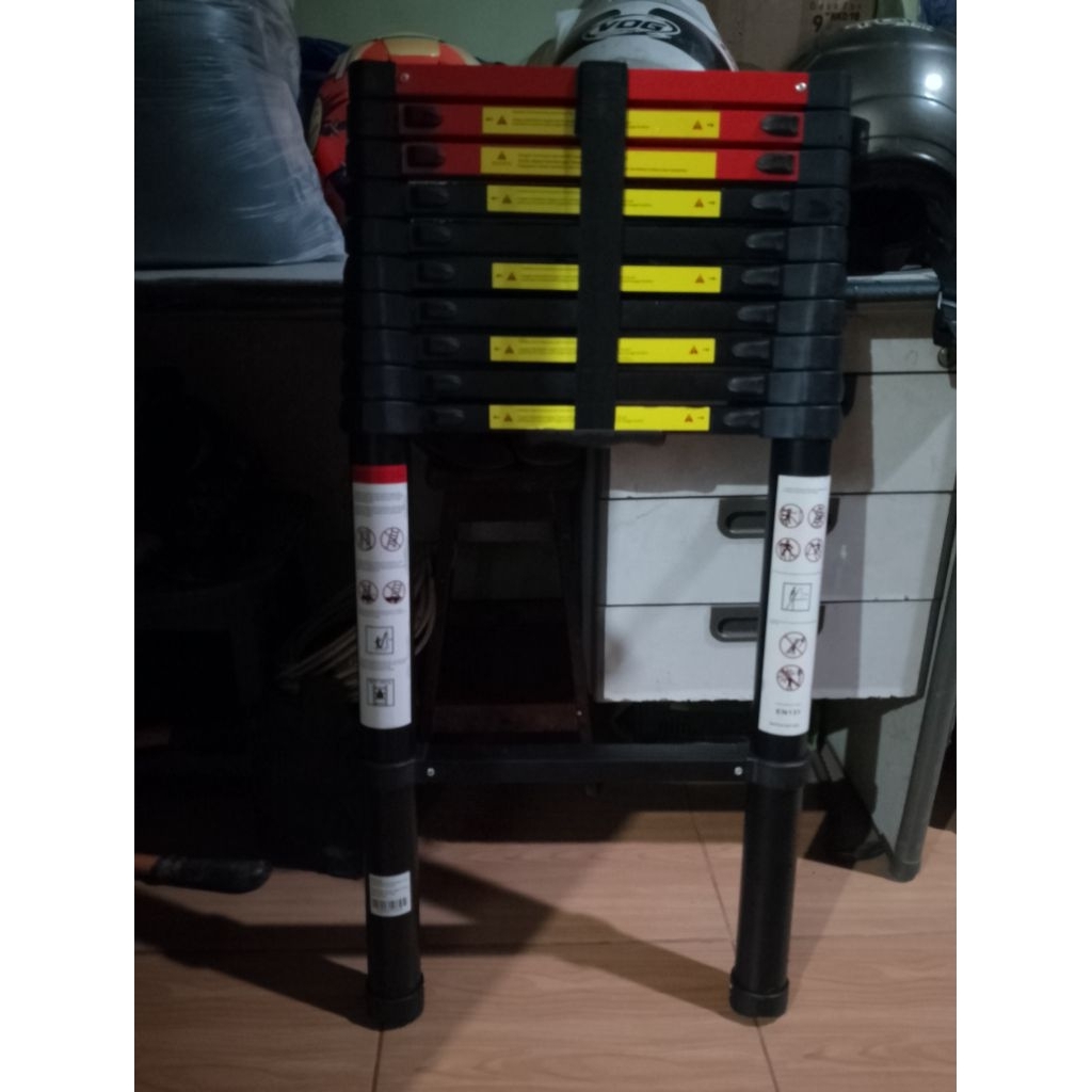 tangga fixsteps 3,80 m, tangga teleskopix soft