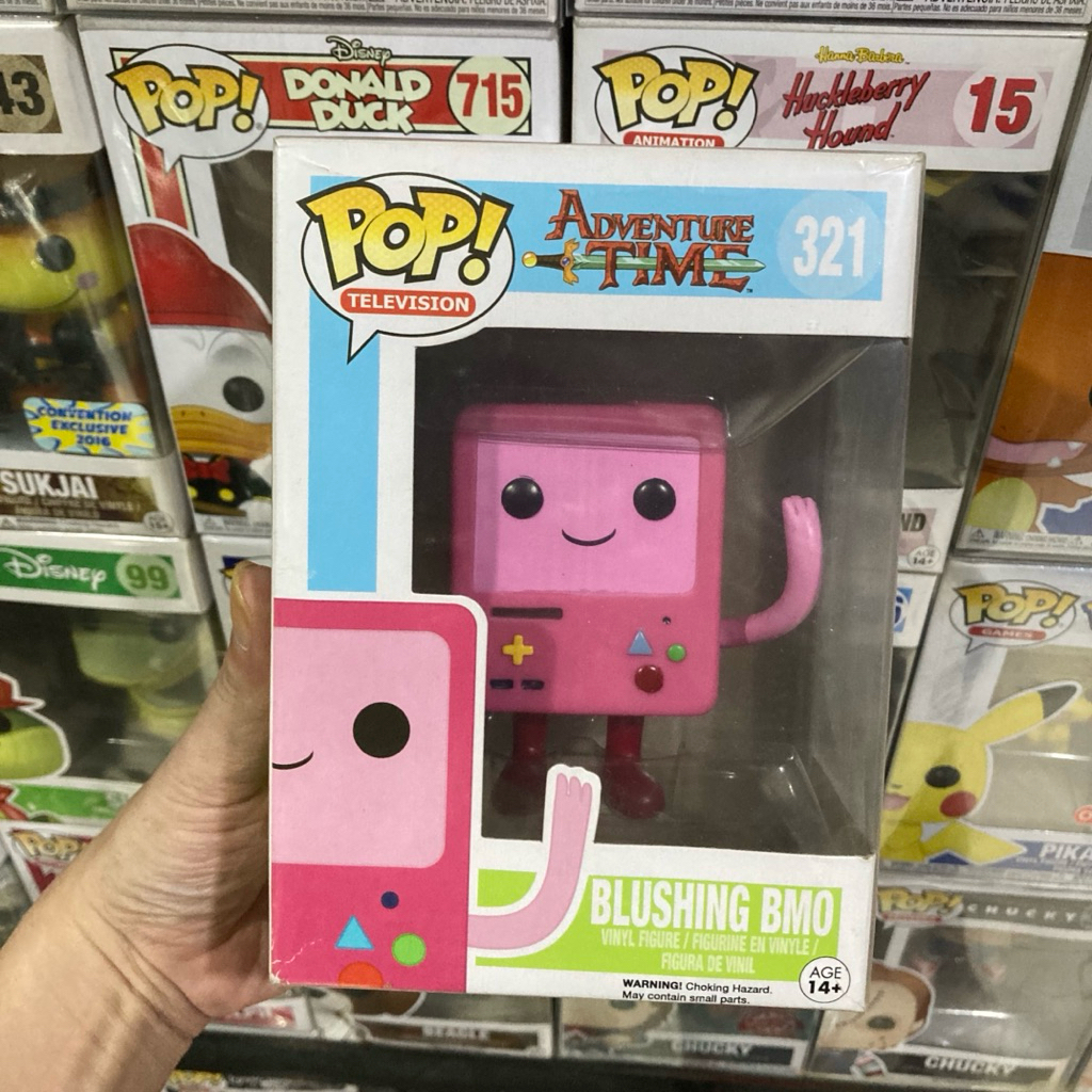 Original funko pop pink BMO adventure time