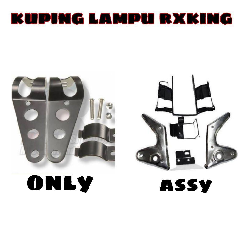 Kuping Braket lampu Rx king