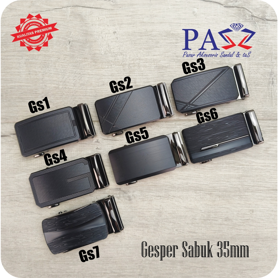 Kepala Gesper Pria GS1 - GS7 (Premium)