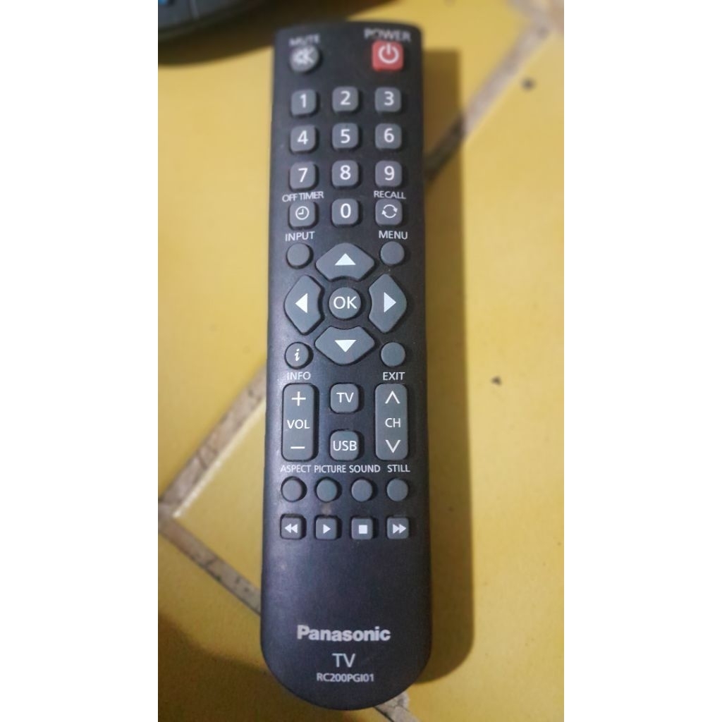 remote TV LED panasonic android