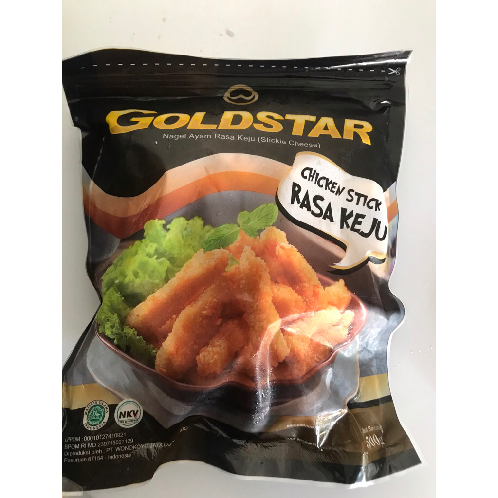

chicken nugget stik keju