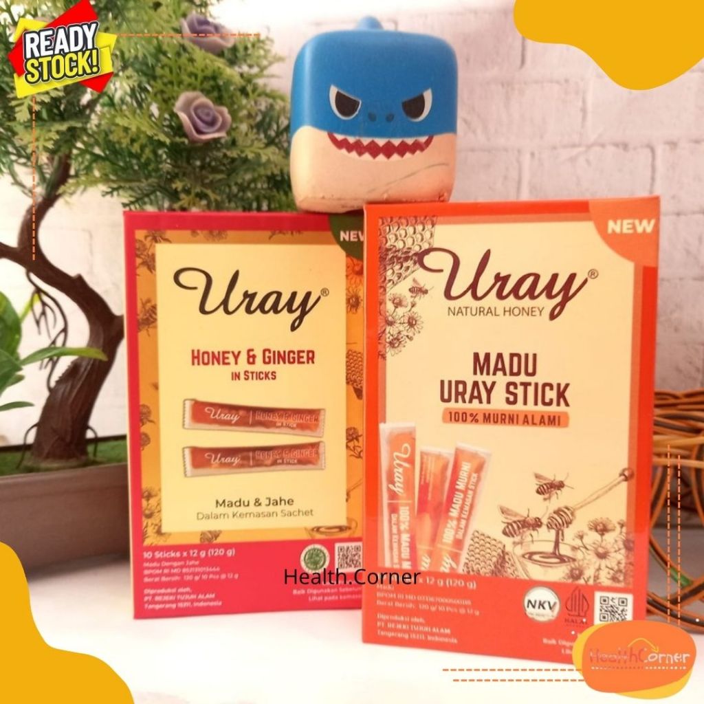 

Madu Uray In stick (Raw Honey / Honey & Ginger)