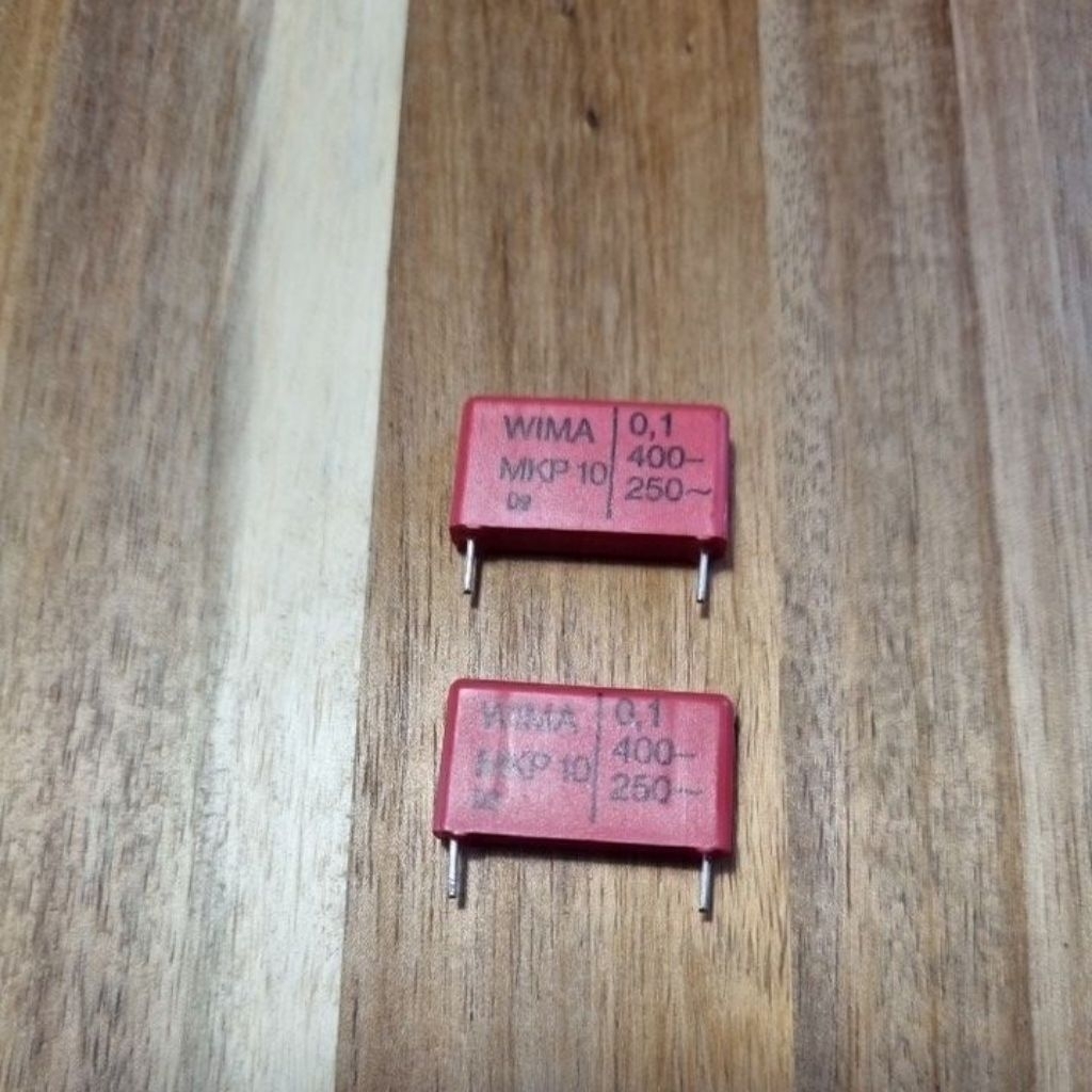 wima 0.1uf. 400v. mkp 10