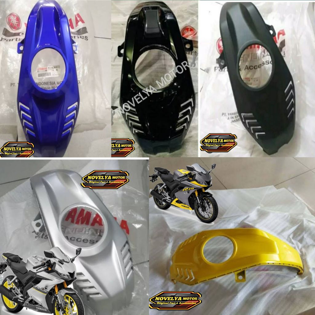 COVER TANK COVER TANGKI TENGKI TENGAH R15 VVA R 15 V3 2017-2020 ORI YAMAHA BK6-F41B1-00