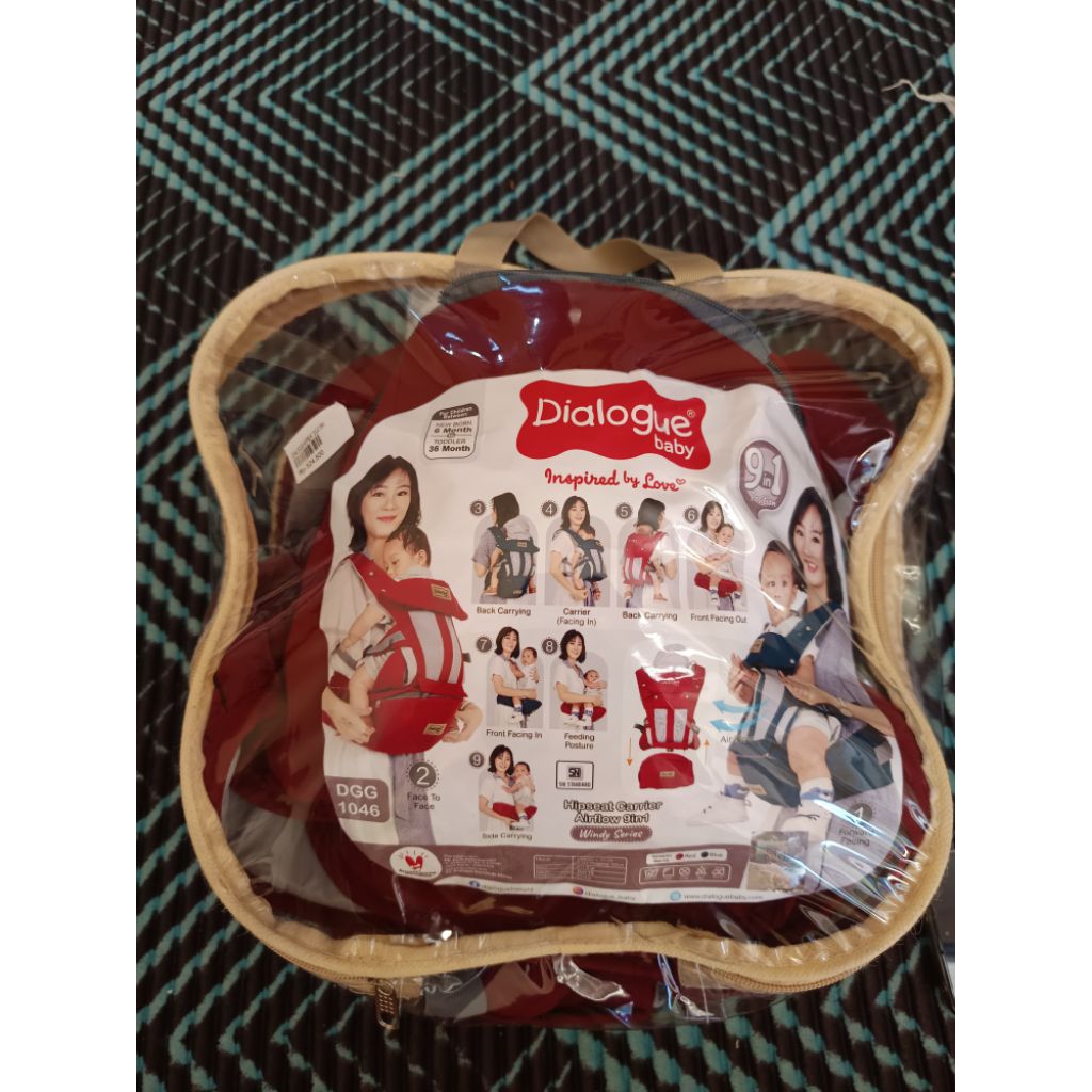 Gendongan Dialogue Hipseat SSC DGG 1046 M shape