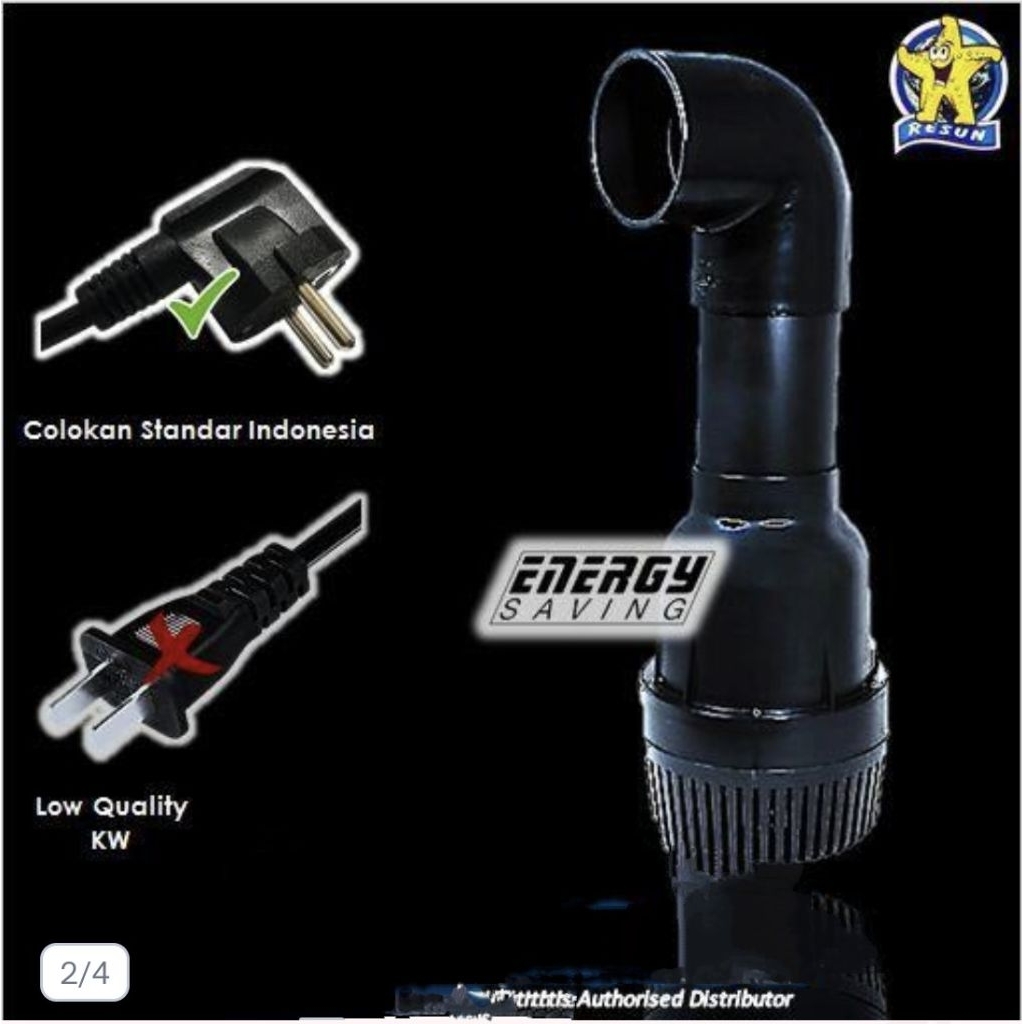 Resun Pc 36000 Pompa air hemat energi pompa air kolam ikan koi