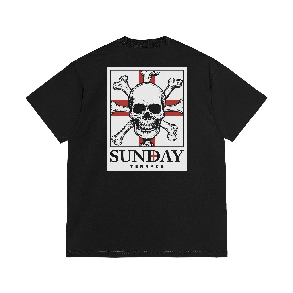Sunday Terrace - Brave - Kaos Pria Lengan Pendek Black Tshirt 24s
