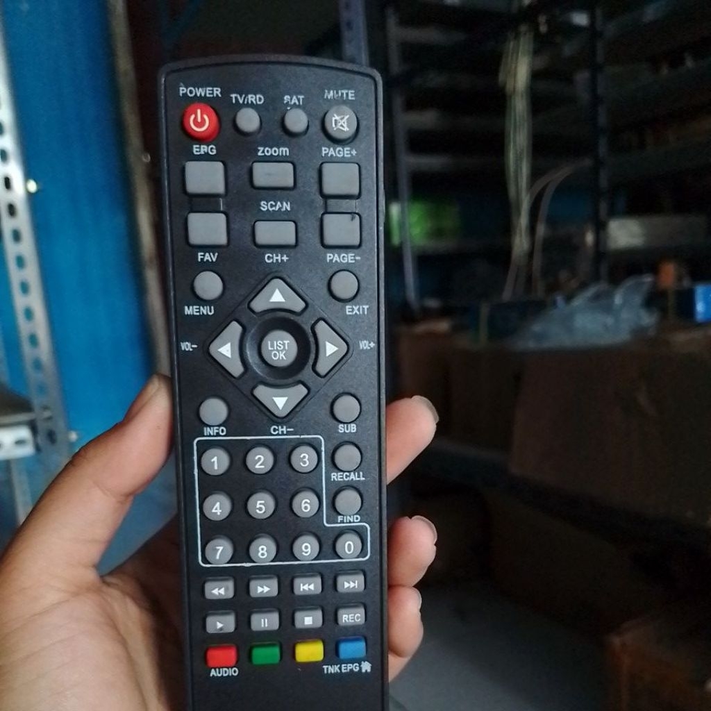 remot receiver tv Tanaka body besi remot Tanaka body besi