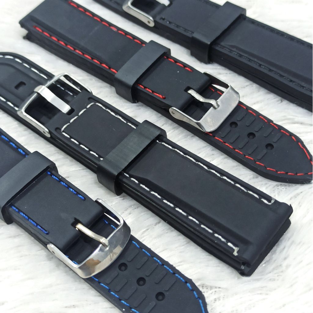 strap tali karet/strap silicon size 20mm