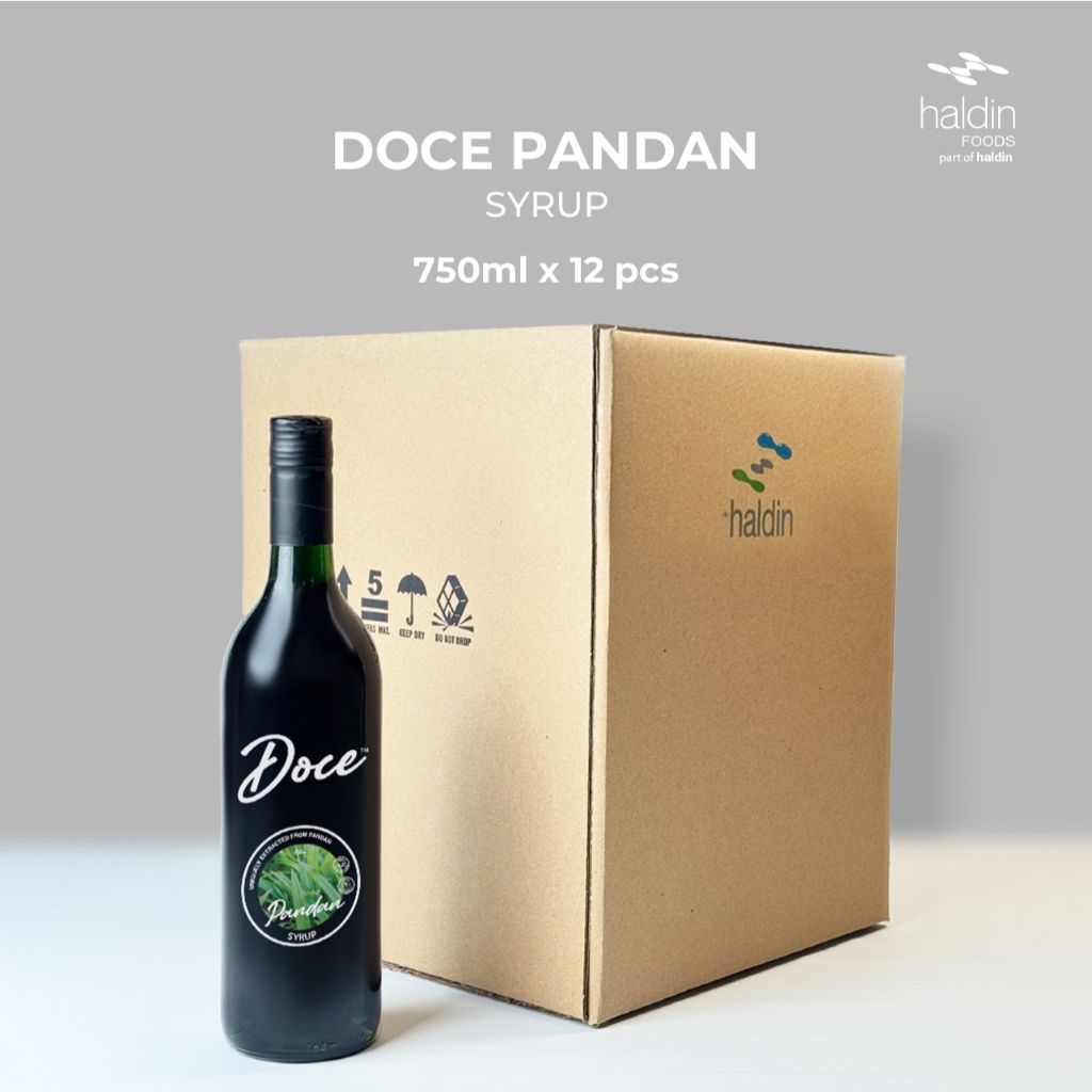 

Haldinfoods Doce Pandan Syrup - 750 ml x 12