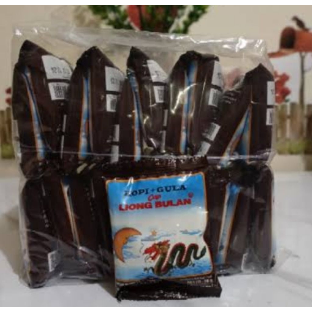 

Kopi Liong Bulan + Gula / Pak