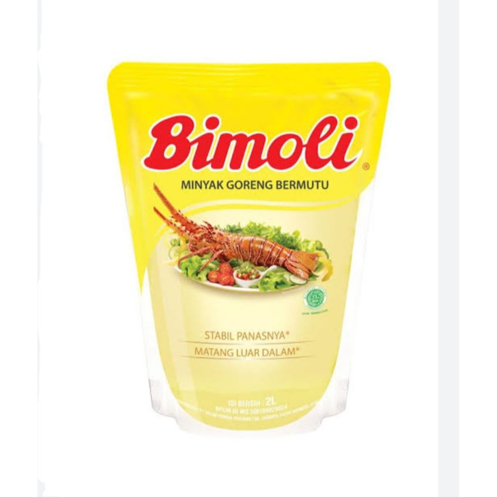 

Minyak Goreng Bimoli 2 Ltr/Bimoli Minyak Goreng 2 Liter Clasic Refill/Bimoli Minyak Goreng Klasik 2 Liter Pouch