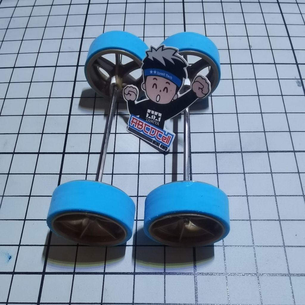 Tamiya ban bubut sto 100 velg five star tire hard large original