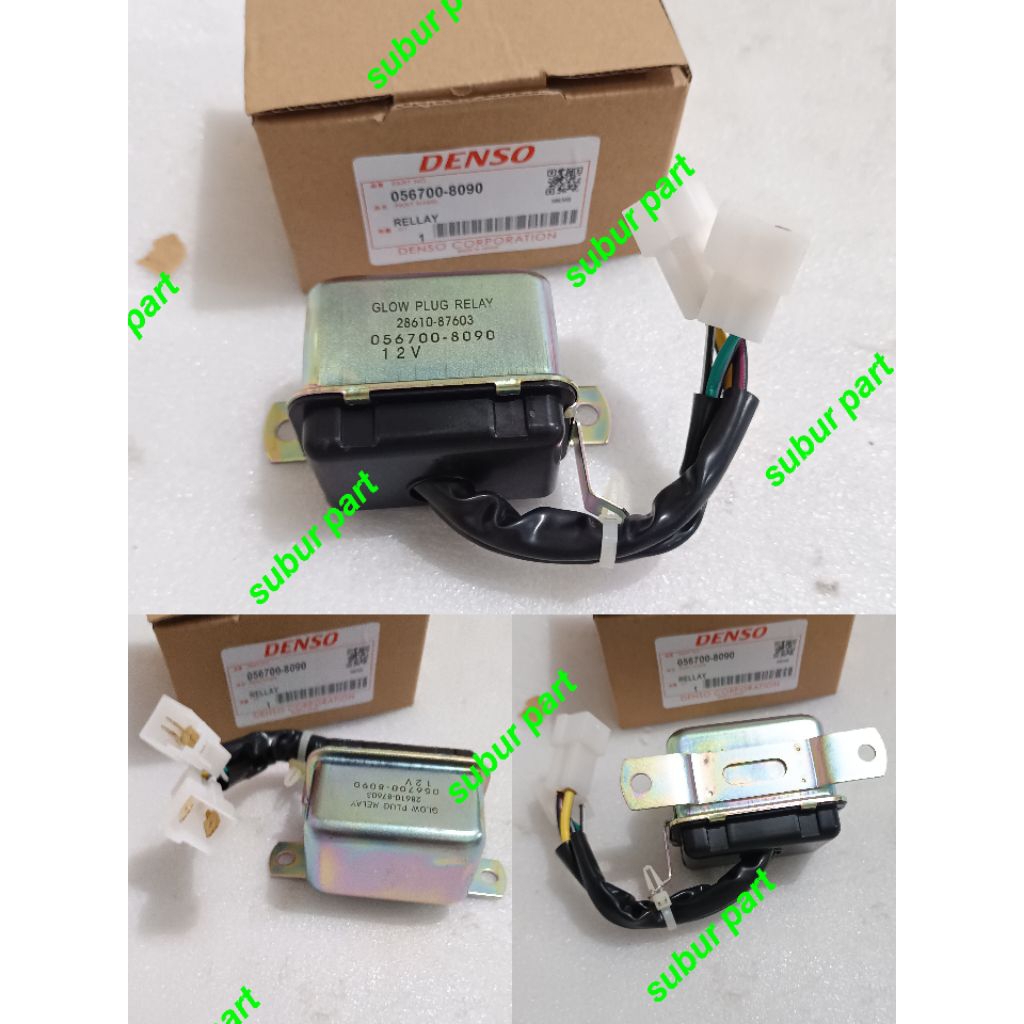 RELAY GLOW PLUG F70 RELAY BUSI PEMANAS DAIHATSU TAFT GT F70 HILINE 056700-8090 DENSO