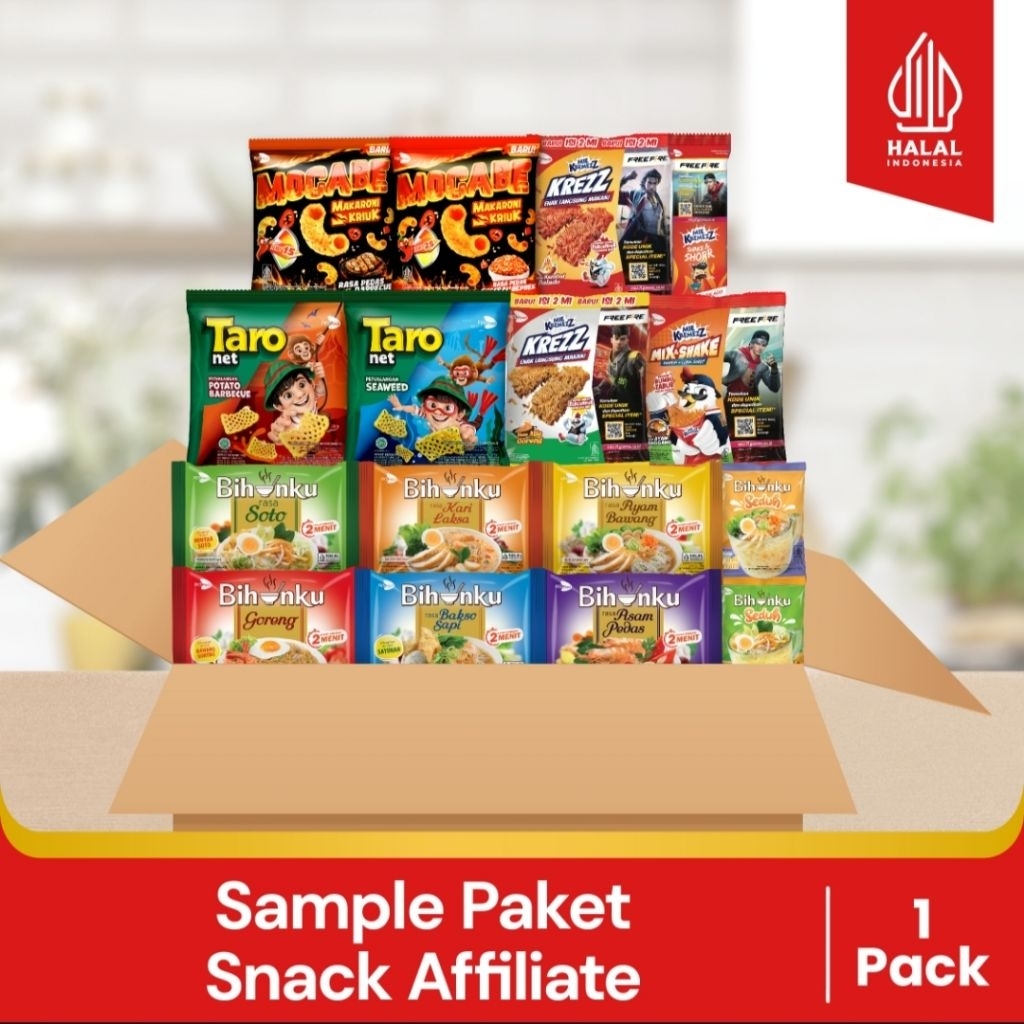

Sample Paket Snack Affiliate